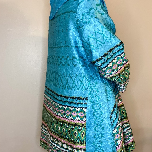 Multi Color Cardigan Shawl - Picture 5 of 6